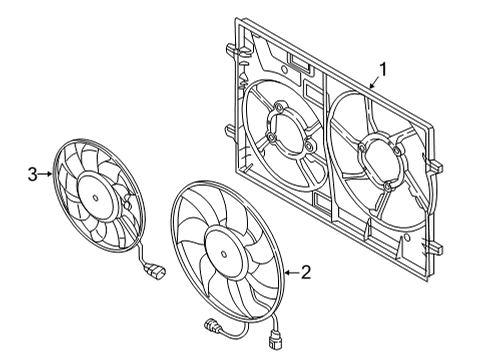 2024 Audi Q7 Cooling Fan Diagram