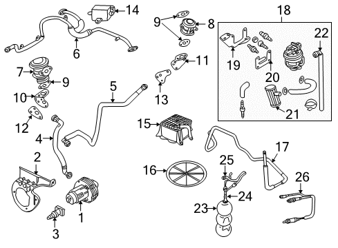 2005 Audi A4 EGR System Diagram