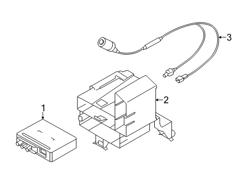2018 Audi S3 Electrical Components Diagram