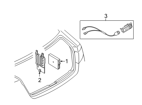 2015 Audi SQ5 Parking Aid Diagram
