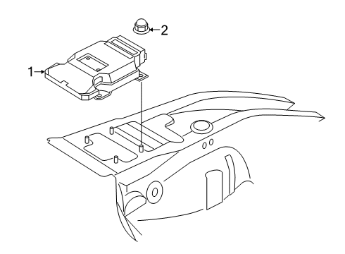2020 Audi e-tron Sportback Electrical Components Diagram 3