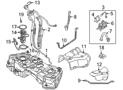 2023 Audi Q5 Cap Diagram for 5WA-201-550-BH