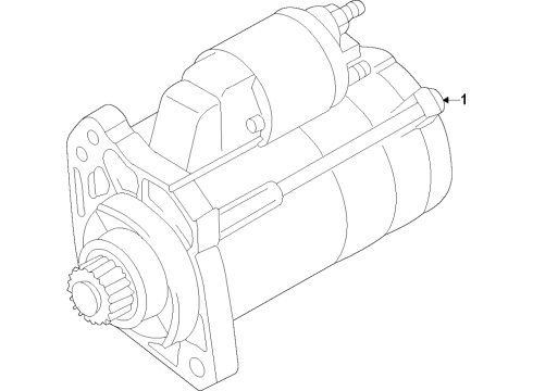 2021 Audi A8 Quattro Starter Diagram 3