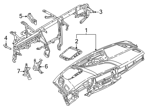 2025 Audi A4 Quattro Instrument Panel