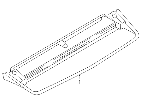 2016 Audi A5 Quattro High Mount Lamps