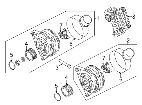 2015 Audi A6 Quattro Alternator Diagram 5