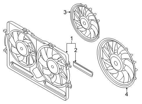 2010 Audi S4 Cooling Fan Diagram