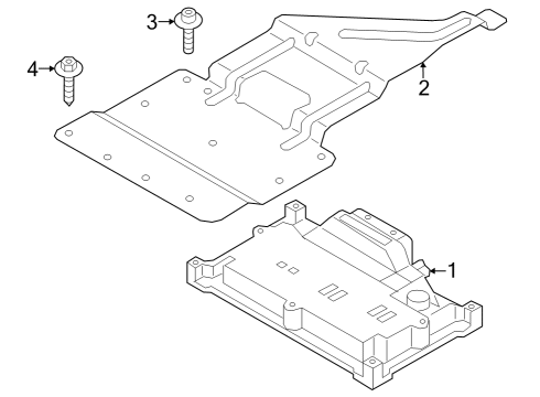 2024 Audi SQ8 e-tron Electrical Components Diagram 6