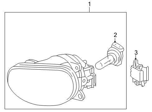 2005 Audi A8 Quattro Fog Lamps Diagram