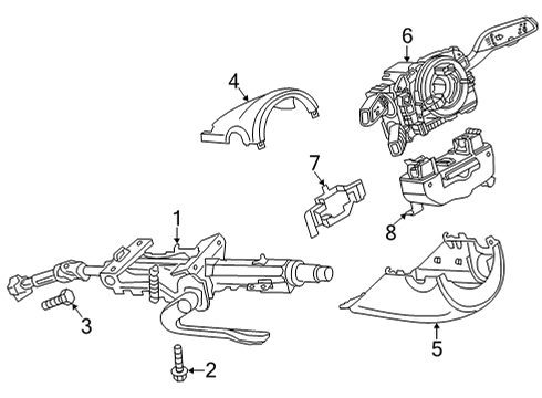 2024 Audi A3 Quattro Switches