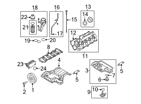 2008 Audi S6 Engine Parts Diagram