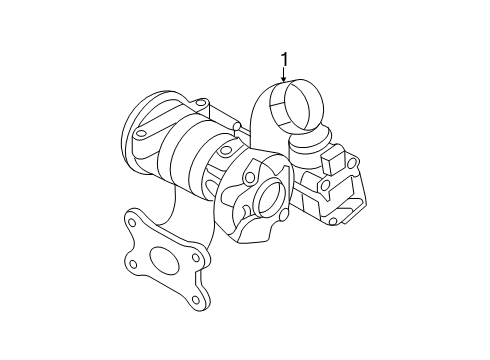 2020 Audi Q3 Exhaust Manifold