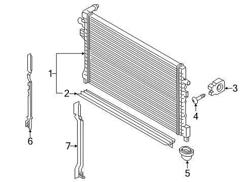 2015 Audi A3 Intercooler - Belts Diagram 3