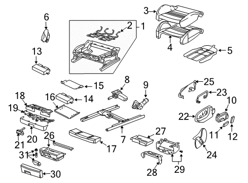 2009 Audi S4 Power Seats Diagram