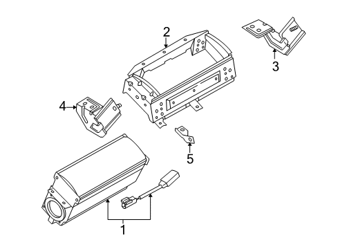2005 Audi Allroad Quattro Supplemental Restraint System Diagram 3