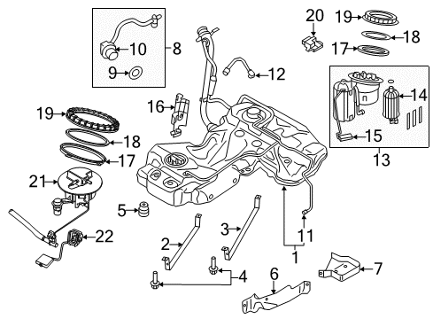 2009 Audi A4 Quattro Belts & Pulleys - Maintenance Diagram 10