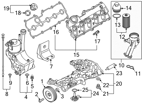 2010 Audi R8 Engine Parts Diagram