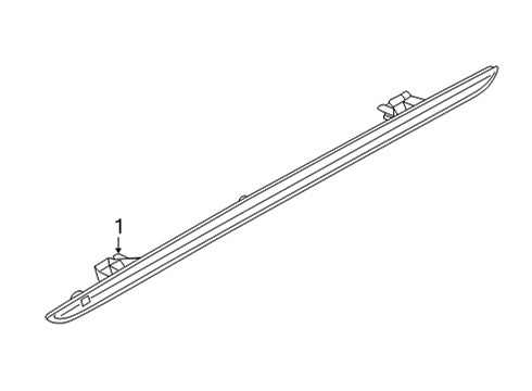 2022 Audi RS6 Avant High Mount Lamps