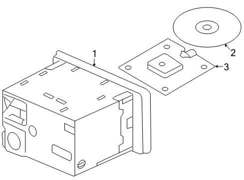 2009 Audi A4 Navigation System Diagram