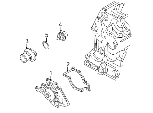 2000 Audi A6 Quattro Water Pump Diagram 3