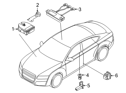2017 Audi A7 Quattro Alarm System