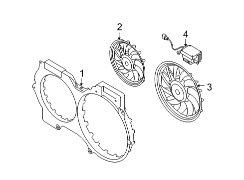 2009 Audi A4 Quattro Cooling Fan Diagram