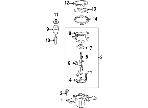 2009 Audi R8 Emblem Diagram for 420-711-144-A