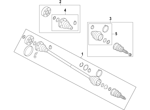 2016 Audi A3 Sportback e-tron Front Axle Diagram