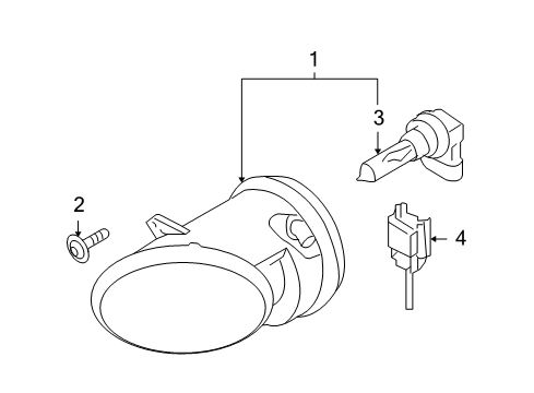2011 Audi S6 Fog Lamps Diagram