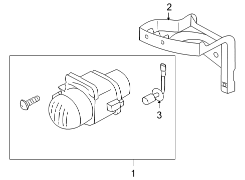 1998 Audi A6 Bulbs Diagram