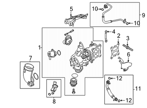 2025 Audi A4 Quattro Turbocharger & Components