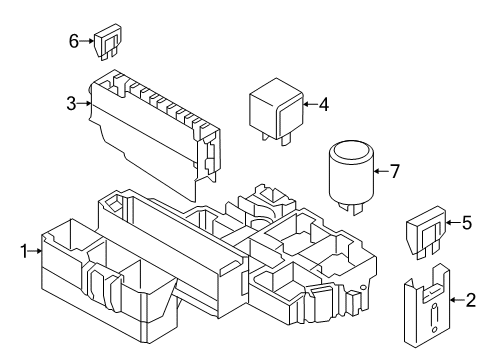 2013 Audi S6 Fuse & Relay Diagram 2