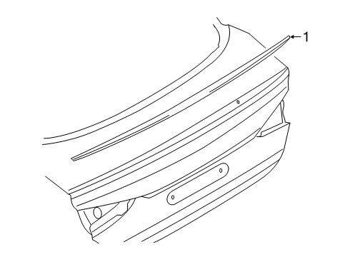 2019 Audi RS5 Sportback Rear Spoiler