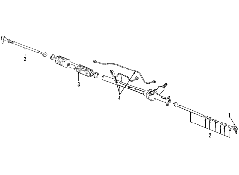 2007 Audi Q7 P/S Pump & Hoses Diagram