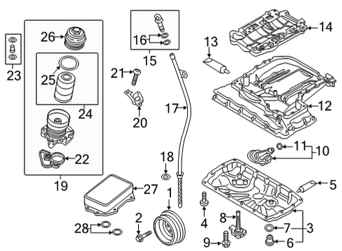 2024 Audi S7 Sportback Filters Diagram