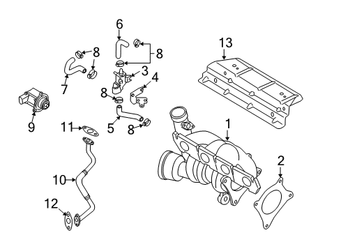 2006 Audi A4 Turbocharger Diagram