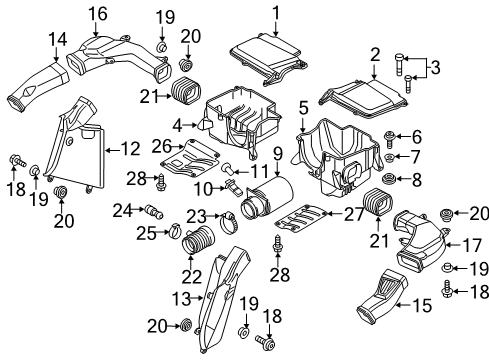2014 Audi R8 Filters Diagram 3