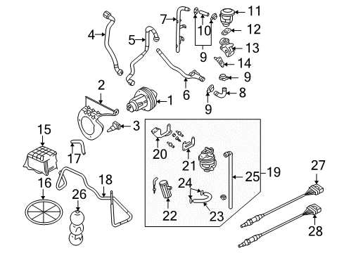 2006 Audi A4 EGR System Diagram