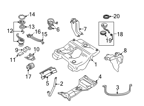 2000 Audi A6 Quattro Fuel Supply Diagram