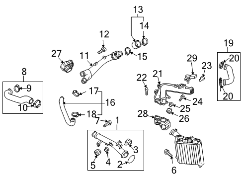 2010 Audi Q7 Intercooler Diagram