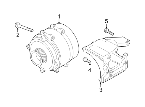 2025 Audi Q8 Alternator