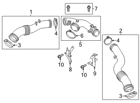 2012 Audi A8 Quattro Air Intake Diagram