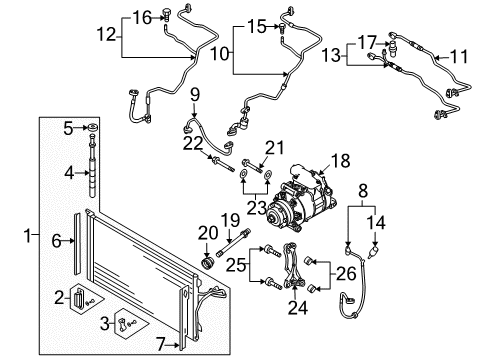 2008 Audi Q7 Air Conditioner Diagram 3