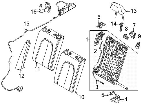 2025 Audi SQ6 e-tron Rear Seat