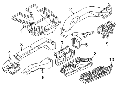2025 Audi SQ6 e-tron Ducts
