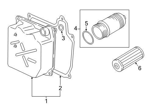 2017 Audi S3 Transaxle Parts Diagram