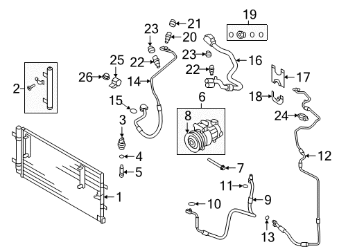 2011 Audi A5 Air Conditioner Diagram
