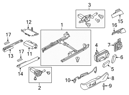 2016 Audi A6 Quattro Lumbar Control Seats Diagram