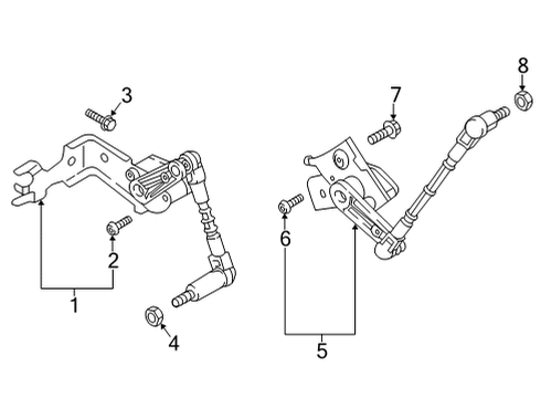 2025 Audi RS5 Sportback Electrical Components Diagram 2