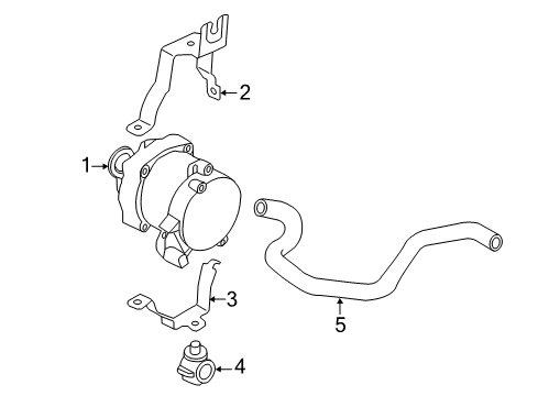 2012 Audi Q7 Water Pump Diagram 3